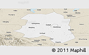 Classic Style Panoramic Map of Lu An
