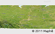 Satellite Panoramic Map of Lu An