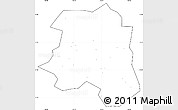 Blank Simple Map of Lu An, cropped outside, no labels