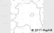 Blank Simple Map of Lu An, no labels