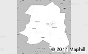 Gray Simple Map of Lu An