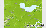 Physical 3D Map of Lujiang