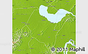 Physical Map of Lujiang