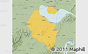 Savanna Style Map of Lujiang