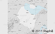 Silver Style Map of Lujiang