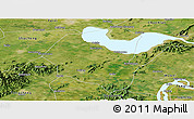 Satellite Panoramic Map of Lujiang
