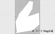 Gray Simple Map of Maanshan Shi