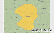 Savanna Style Map of Mengcheng