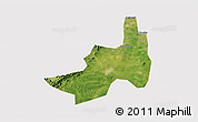 Satellite 3D Map of Nanling, cropped outside