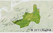 Satellite 3D Map of Nanling, lighten