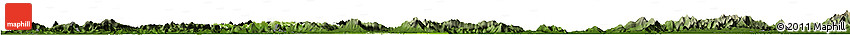 Physical Horizon Map of Nanling, darken