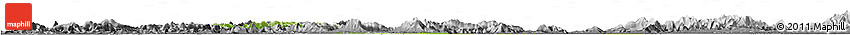 Physical Horizon Map of Nanling, desaturated