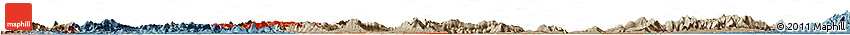 Political Horizon Map of Nanling, semi-desaturated