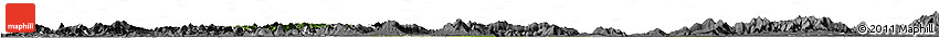 Satellite Horizon Map of Nanling, desaturated