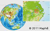 Physical Location Map of Nanling