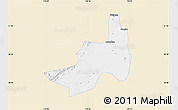 Classic Style Map of Nanling, single color outside