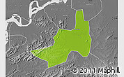 Physical Map of Nanling, desaturated