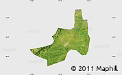Satellite Map of Nanling, single color outside