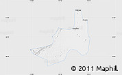 Silver Style Map of Nanling, single color outside
