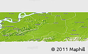 Physical Panoramic Map of Nanling