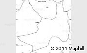 Blank Simple Map of Nanling