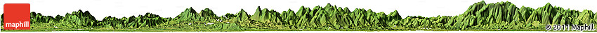 Satellite Horizon Map of Ningguo