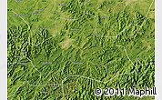 Satellite Map of Ningguo