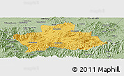 Savanna Style Panoramic Map of Ningguo