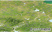 Satellite Panoramic Map of Anhui