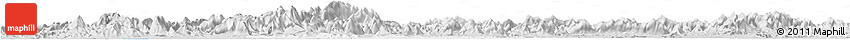 Silver Style Horizon Map of Qingyang