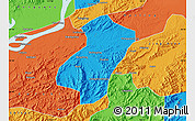 Political Map of Qingyang