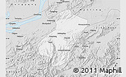 Silver Style Map of Qingyang