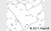 Blank Simple Map of Shexian