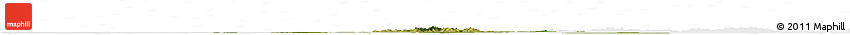 Satellite Horizon Map of Shouxian, single color outside