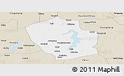 Classic Style Panoramic Map of Shouxian