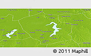 Physical Panoramic Map of Shouxian