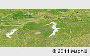 Satellite Panoramic Map of Shouxian