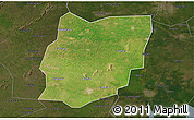 Satellite 3D Map of Sixian, darken