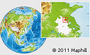 Physical Location Map of Sixian, highlighted parent region