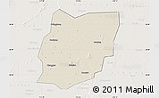 Shaded Relief Map of Sixian, lighten