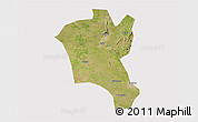 Satellite 3D Map of Suixi, cropped outside