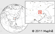 Blank Location Map of Suixi