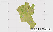 Satellite Map of Suixi, cropped outside
