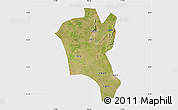 Satellite Map of Suixi, single color outside