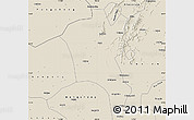 Shaded Relief Map of Suixi