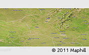 Satellite Panoramic Map of Suixi