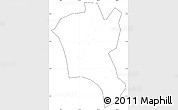 Blank Simple Map of Suixi, cropped outside, no labels