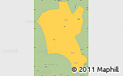 Savanna Style Simple Map of Suixi