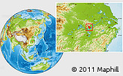 Physical Location Map of Susong