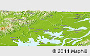 Physical Panoramic Map of Susong